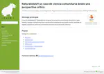 NaturalistaUY un caso de ciencia comunitaria desde una perspectiva crítica
